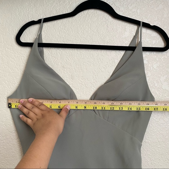 Jenny Yoo Bridesmaid Dress Size 6 Moss/Green - Picture 10 of 16